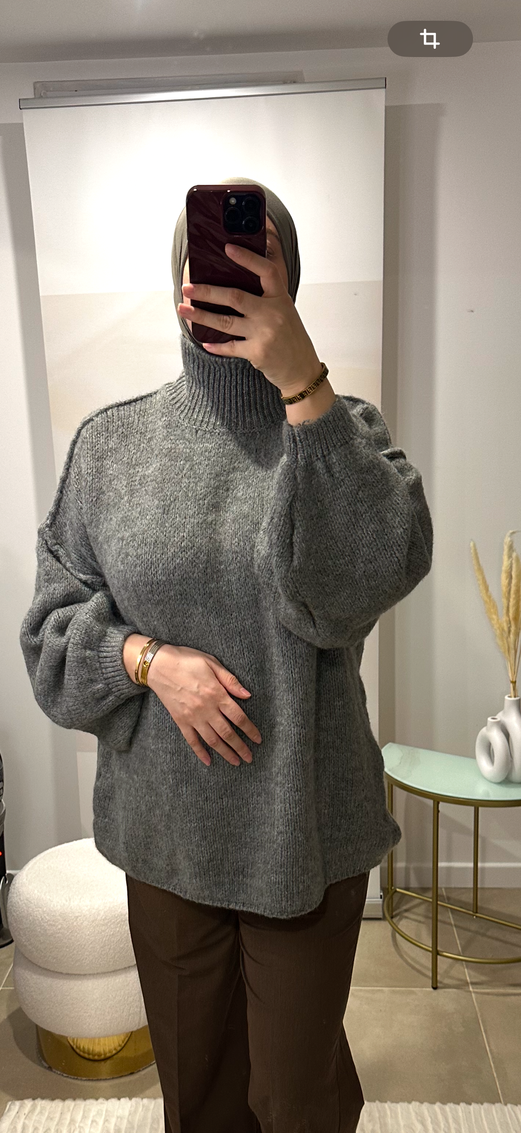 Pull oversize